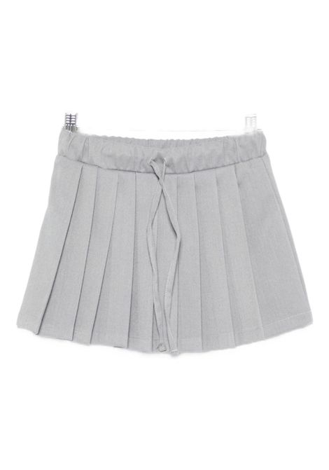 Gonna a pieghe Lù-Lù BY MISS GRANT | LL3988GRIGIO